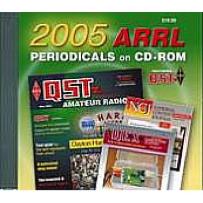 Livres ARRL Periodicals 2005 sur CD-ROM 